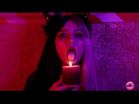 ❤️ Blowjob na-anụ ọkụ n'obi sitere na Sexy Succubus nwere mmezu ọnụ na anyi ☑